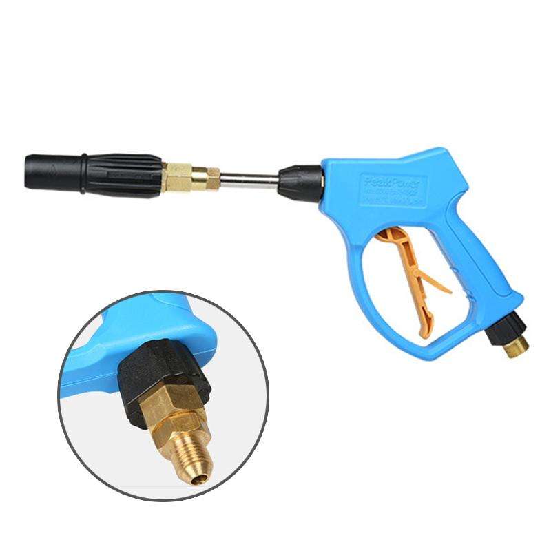 High Pressure Long Fixed Foam Gun for Self-service Car Washing Machine, Outer Wire: 14 x 1.5