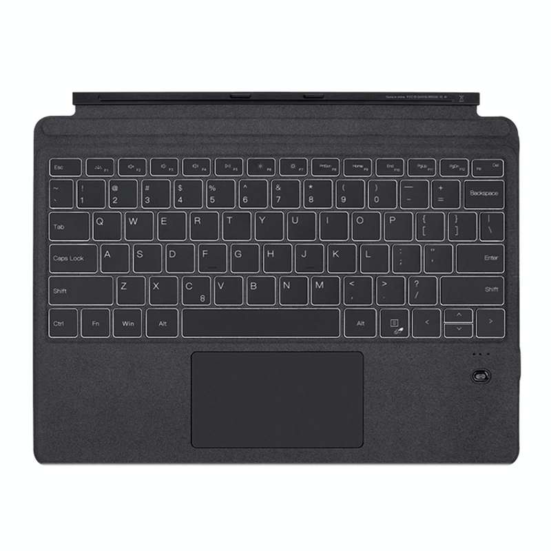 For Microsoft Surface Pro 8 / 9 / X Magnetic Bluetooth Keyboard with backlight