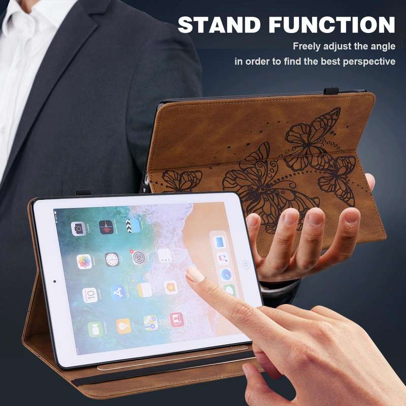 For Lenovo Tab M8 HD TB-8505F 8505X / M8 FHD 8.0 Embossed Butterfly Pattern Horizontal Flip Leath...