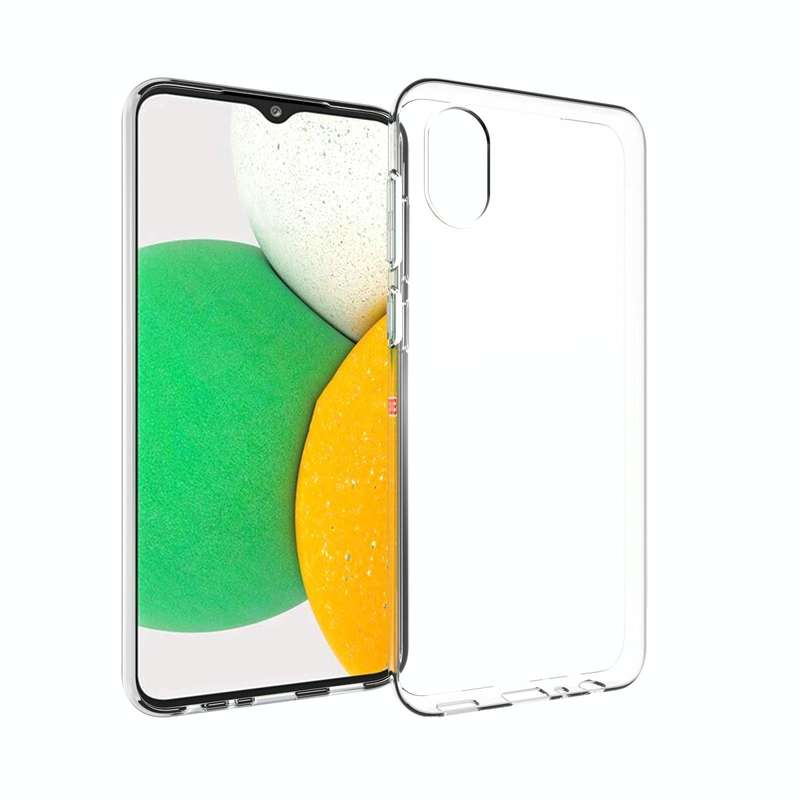 For Samsung Galaxy A03 Core Waterproof Texture TPU Phone Case(Transparent)