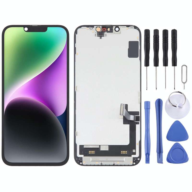 Super Retina XDR OLED Original LCD Screen For iPhone 14 with Digitizer Full Assembly