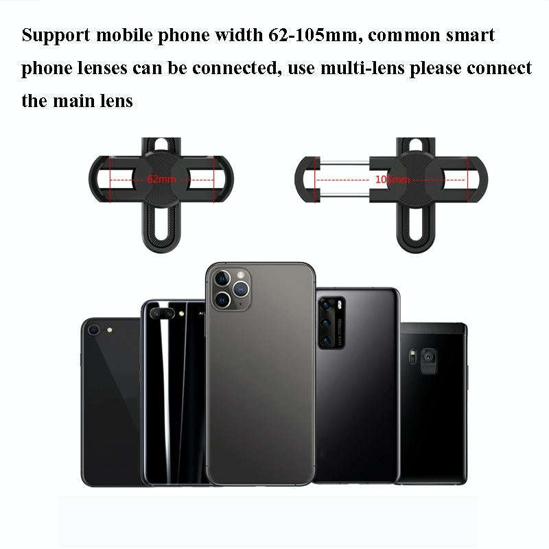 Eyeskey Telescope Phone Holder Camera Holder Telescope Universal Astronomical Mirror Phone Clip, ...