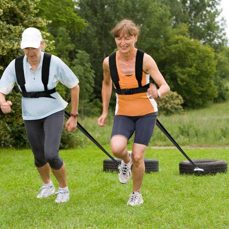 Anti-resistance Training Belt Speed Exercise Tension Belt Weight-bearing Exercise Strap, Style:Up...