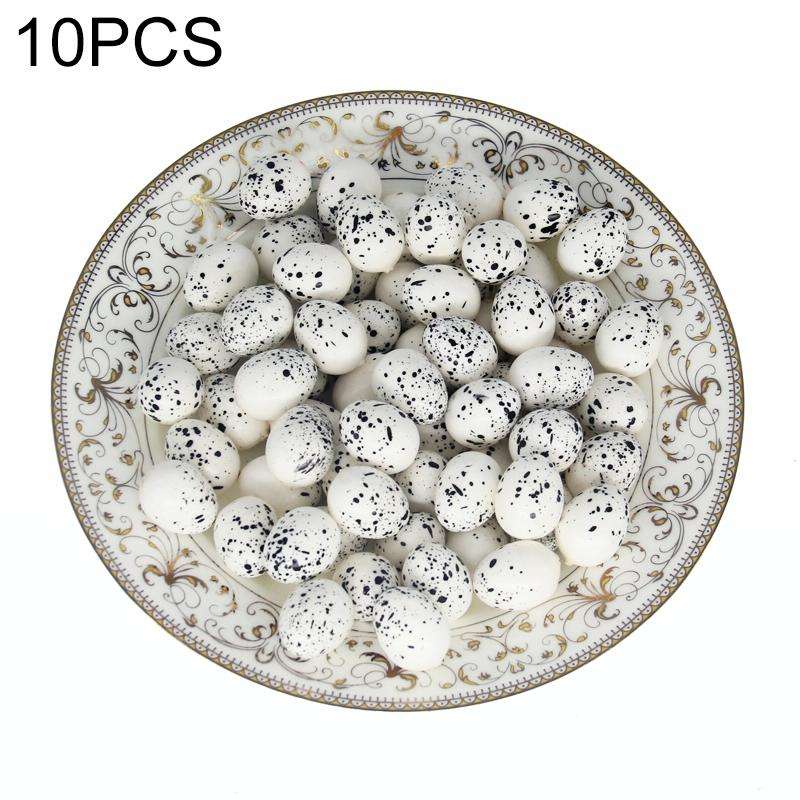 10 PCS Simulation Bird Egg Holiday Decoration