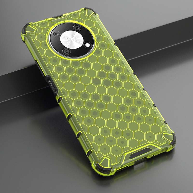 For Huawei nova Y90 4G Honeycomb Phone Case(Green)