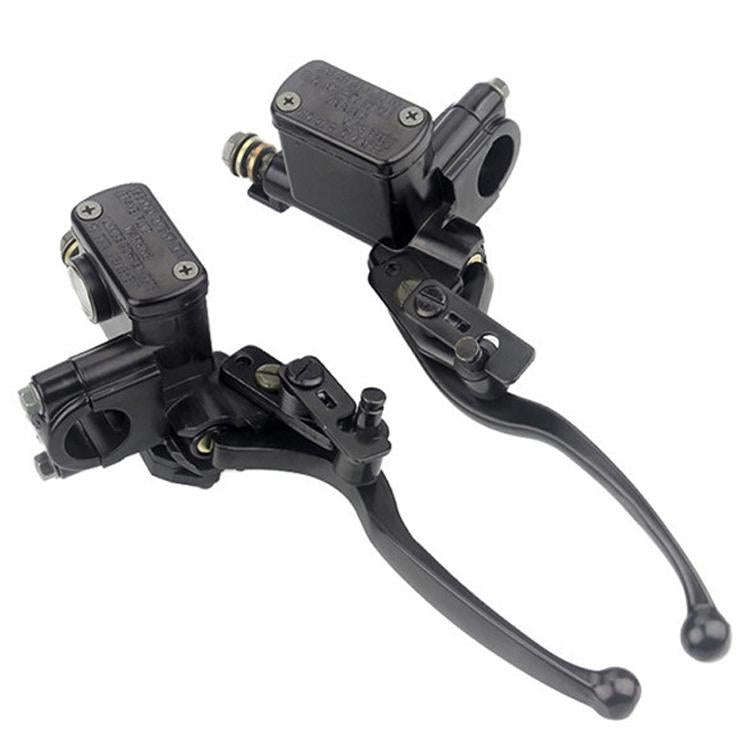 ATV Four-Wheeled Car UTV Kart Front And Rear Brakes Pump Disc Brake Handle Oil Pump Hand Brake Wi...