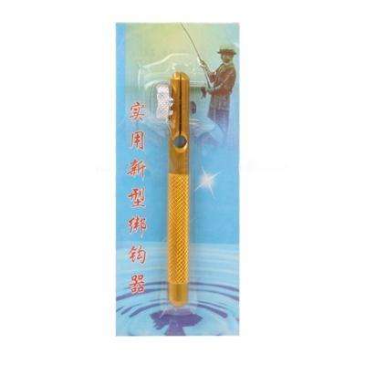 Hand Movement Tie The Hook Device Knotter(Gold)