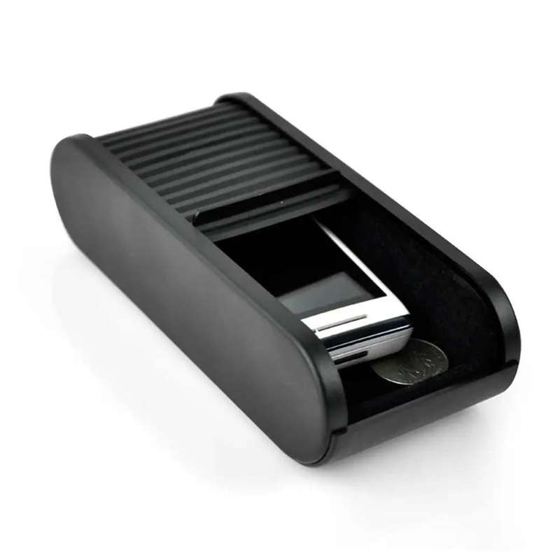 Car Multifunctional Telescopic Pull-out Storage Box(Black)