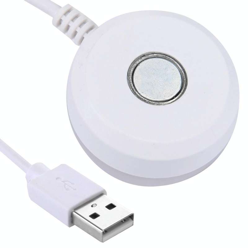 2W USB LED Light Bulb with Magnetic, 5V 140-150Lumens 6LED (Warm White)