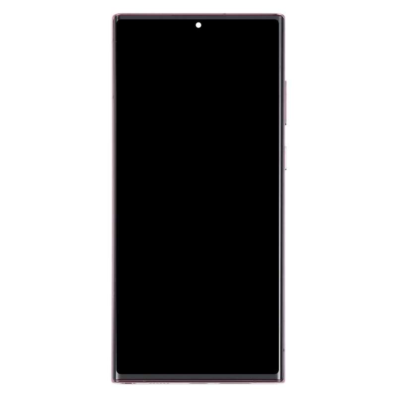 For Samsung Galaxy S22 Ultra 5G SM-S908B Original LCD Screen Digitizer Full Assembly with Frame (...