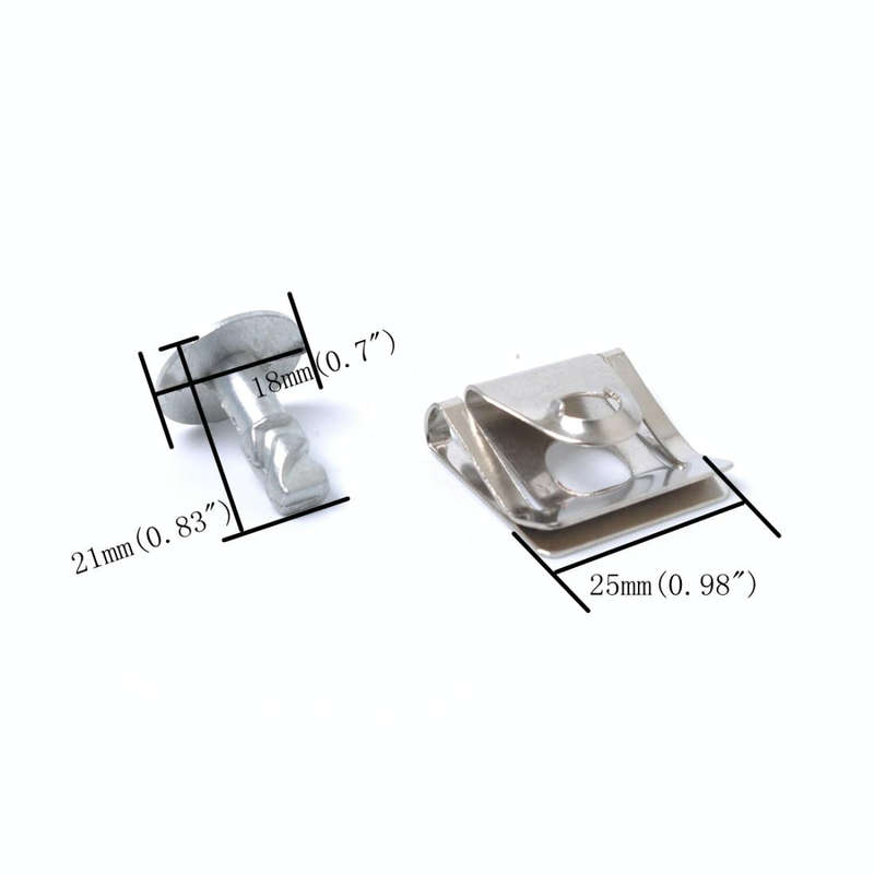 10 Sets Under Engine / Gearbox Cover Fixing Fitting Clips & Screw Kit for Audi / Volkswagen