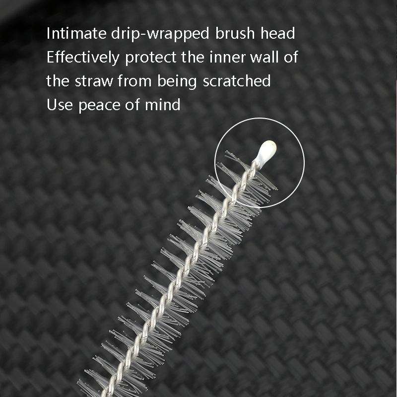 50 PCS Stainless Steel Brush Bottle Cleaning Brush, Size: 23cm