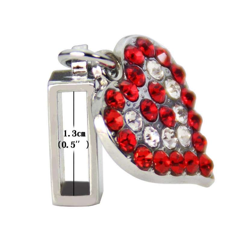 Heart Shaped Pendant PU Leather Dog Collar Pet Dog Leash, Size: S 1.3-30cm(Blue)