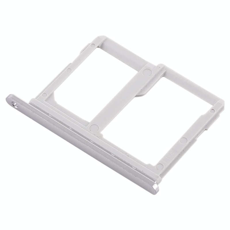 SIM Card Tray + Micro SD Card Tray for LG Q6 / M700 / M700N / G6 Mini (Silver)