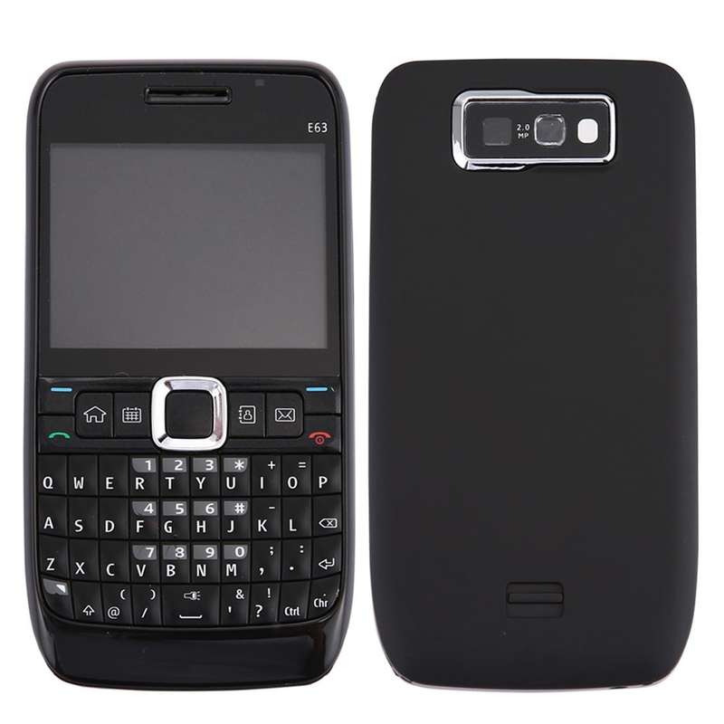 Full Housing Cover (Front Cover + Middle Frame Bezel + Battery Back Cover + Keyboard) for Nokia E...