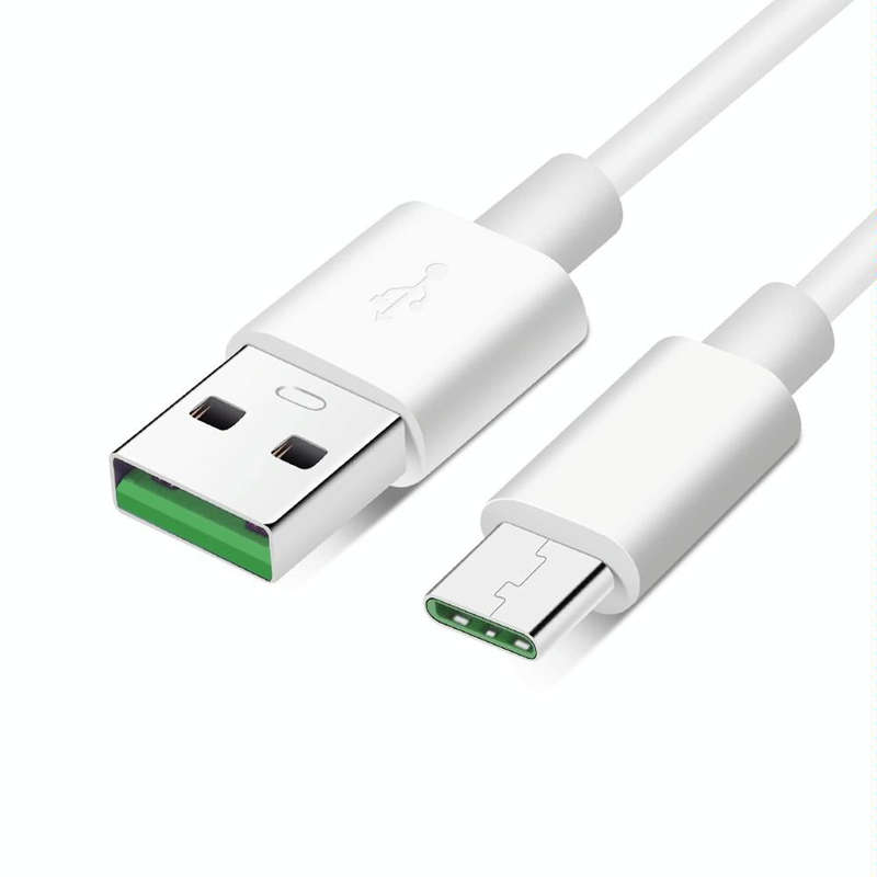 XJ-63 5A USB to Type-C Super Flash Charging Data Cable for OPPO, Cable Length:1m