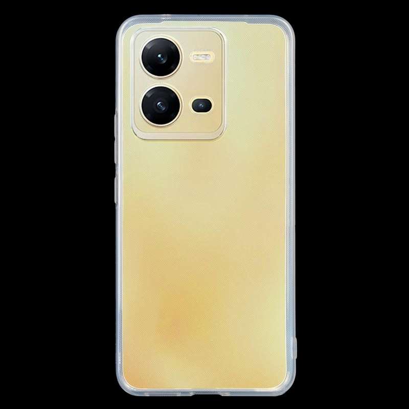 For vivo V25 Ultra-thin Transparent TPU Phone Case
