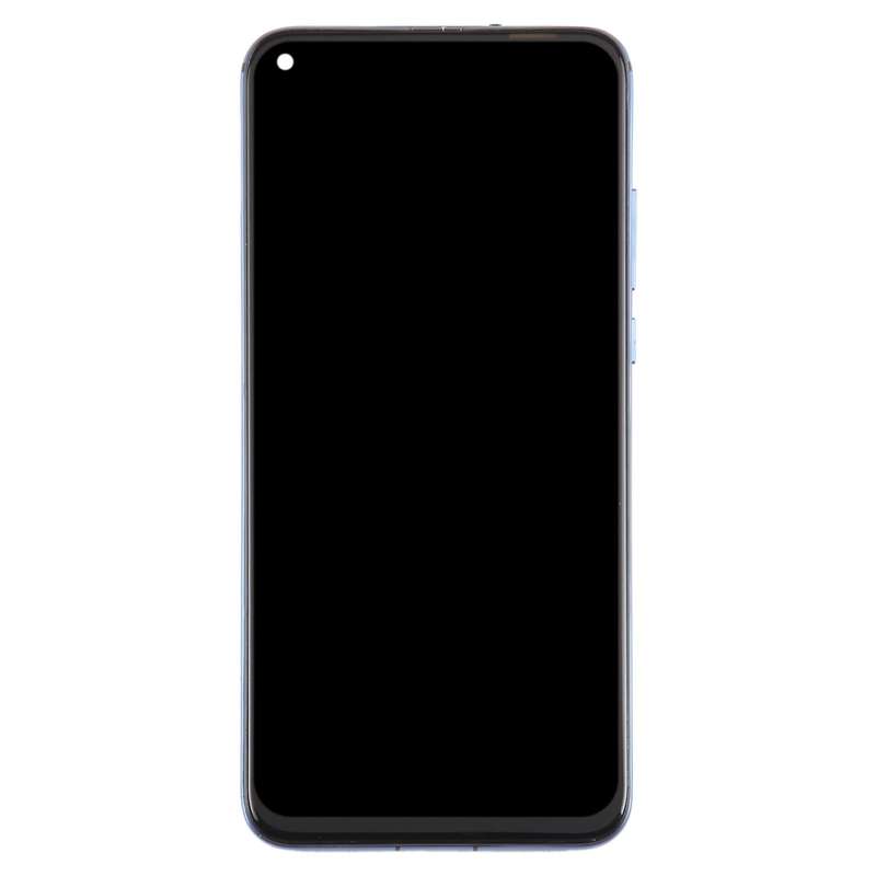 For Honor View 20 Original LCD Screen Digitizer Full Assembly with Frame (Blue)