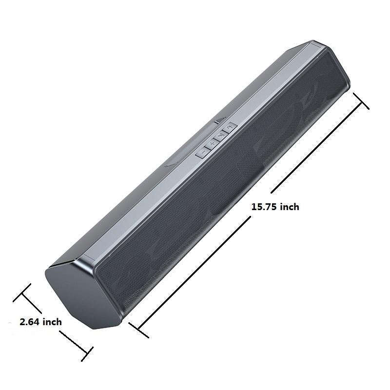 hoco BS49 Bluetooth 5.1 Dazzling Sound Desktop Wireless Speaker(Black)