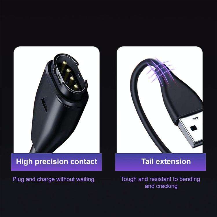 For Garmin Watch Charging Cable, USB-A to Straight