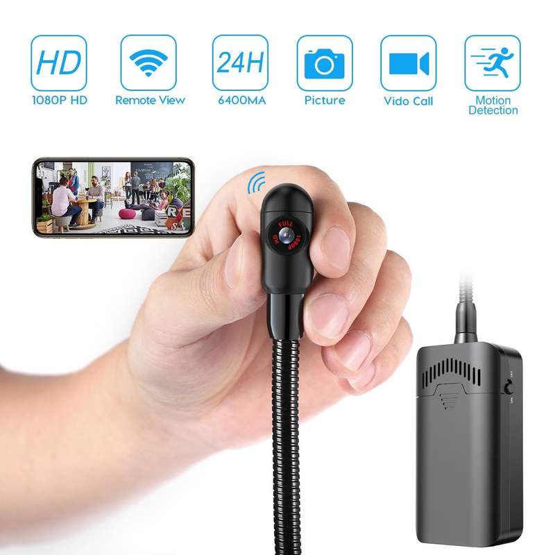 SG601 1080P HD WiFi Snake Tube Camera, Support Motion Detection, EU Plug