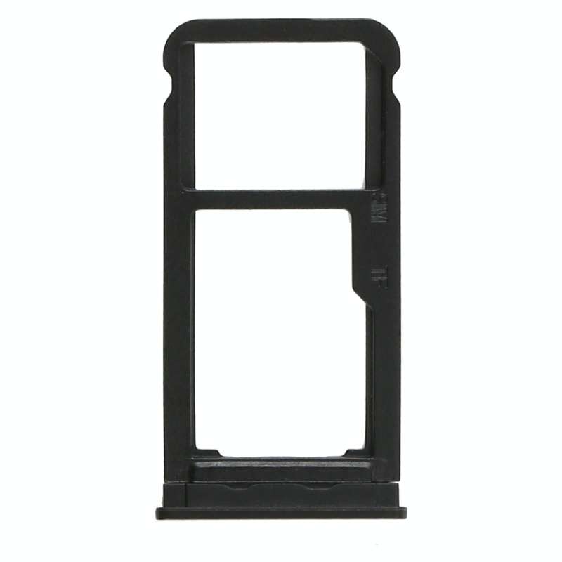 For Samsung Galaxy Tab A 8.0 2019 SM-T295 SIM Card Tray + Micro SD Card Tray (Black)