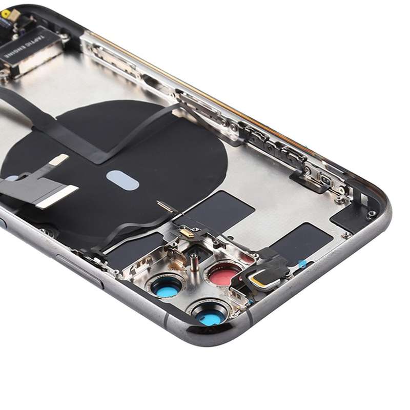 Battery Back Cover Assembly (with Side Keys & Power Button + Volume Button Flex Cable & Wireless ...