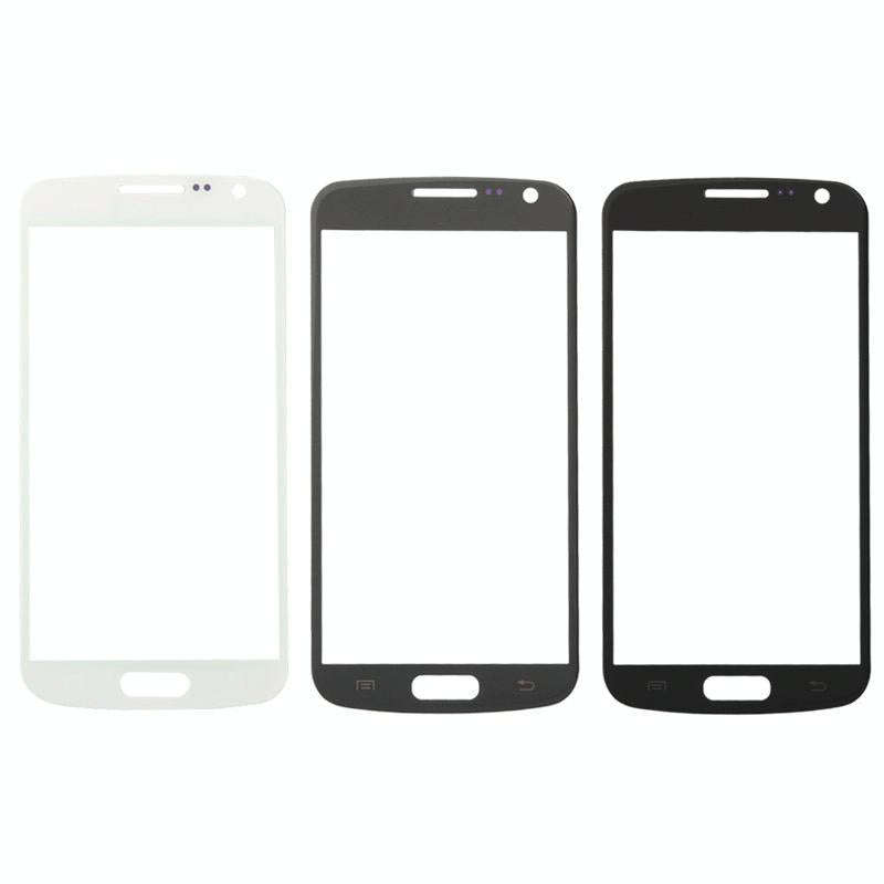 For Galaxy Premier / i9260 High Quality Front Screen Outer Glass Lens (Black)