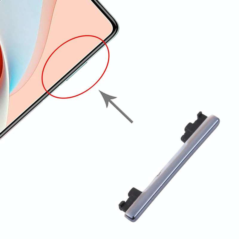 Volume Control Button for Xiaomi Redmi Note 9 Pro 5G M2007J17C(Grey)