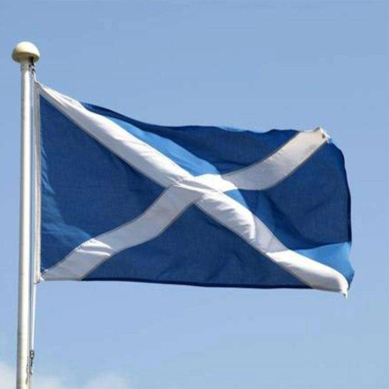 90 x 150cm Scottish National Flag Polyester Decorative Flag