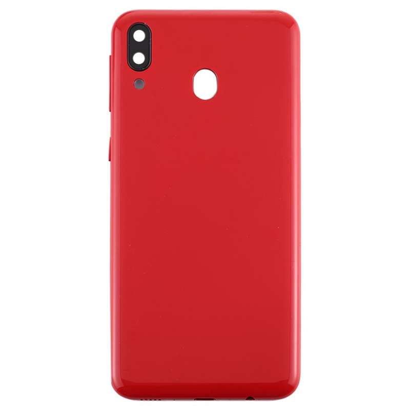 For Galaxy M20 Battery Back Cover (Red)