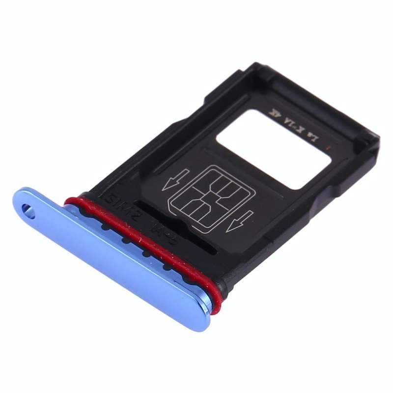 For OnePlus 7 Pro SIM Card Tray + SIM Card Tray (Blue)