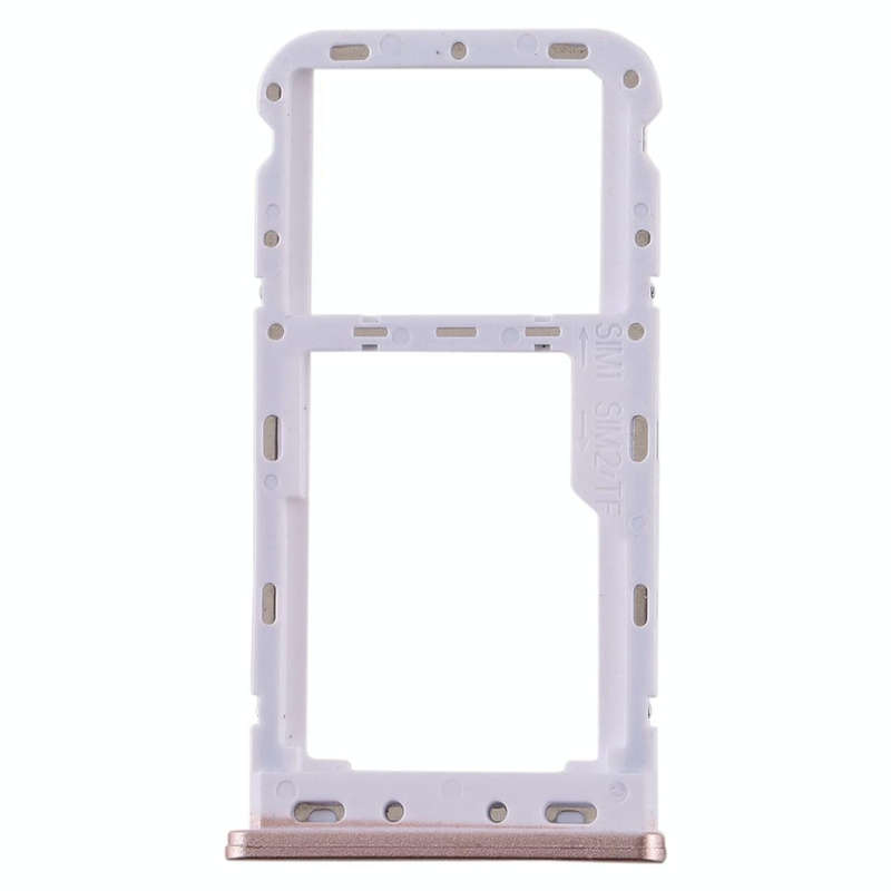 For Meizu M6T SIM Card Tray + SIM / Micro SD Card Tray (Pink)