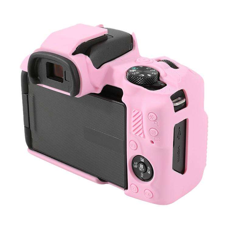 For Canon EOS R50 Soft Silicone Protective Case(Pink)