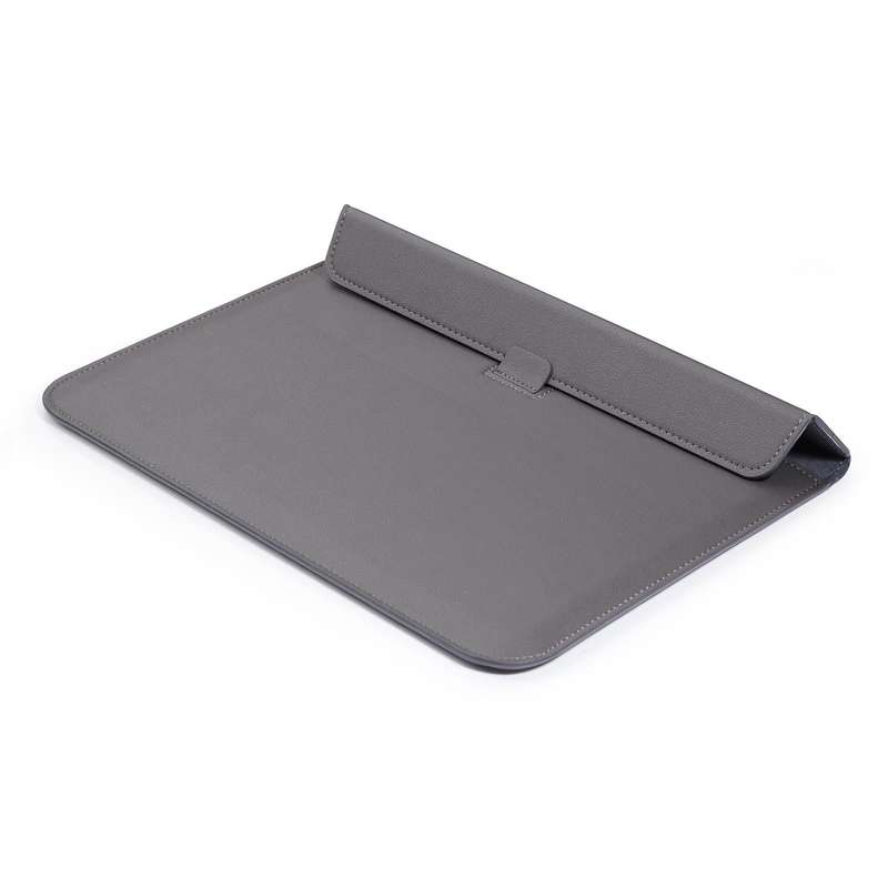 PU Leather Ultra-thin Envelope Bag Laptop Bag for MacBook Air / Pro 13 inch, with Stand Function(...