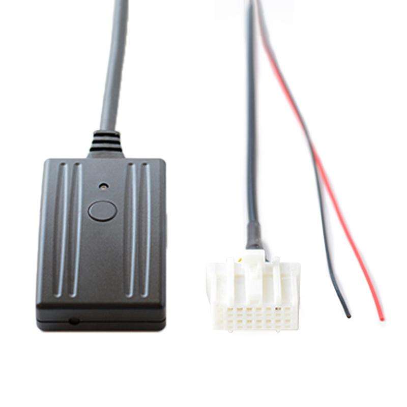 Car Wireless Bluetooth Module AUX Audio Adapter Cable AUX Bluetooth Music + MIC for Mazda M6 M3 R...