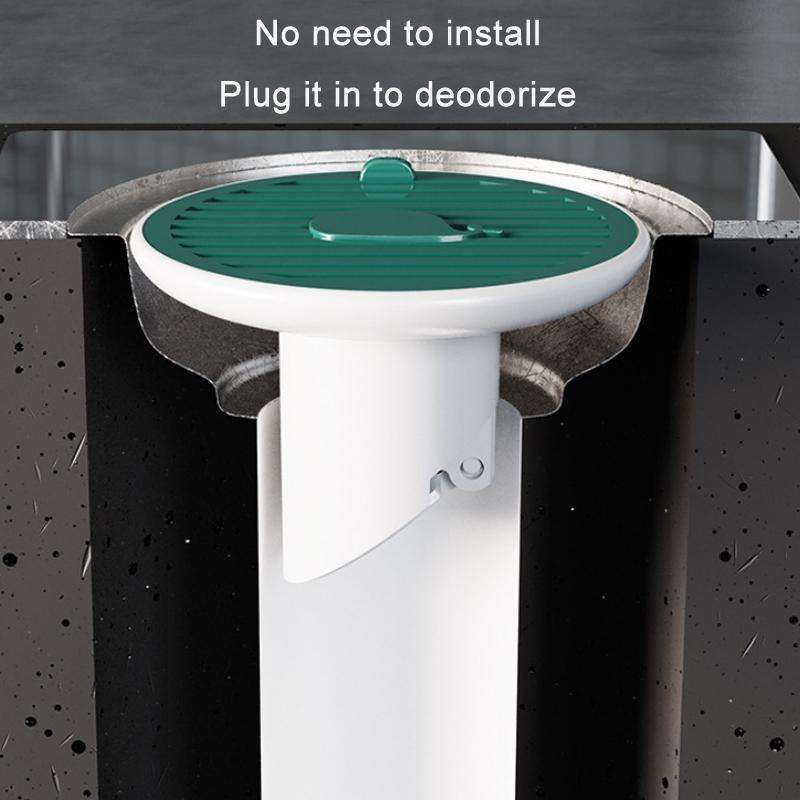 Sewer Deodorant Magnetic Suction Floor Drain Cover, Size: 3cm (Green)