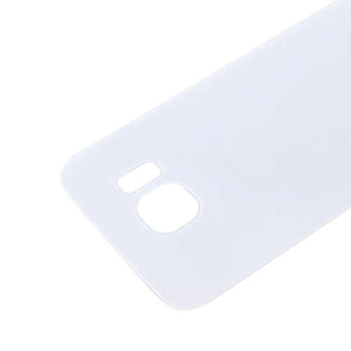 For Galaxy S6 Original Battery Back Cover (White)