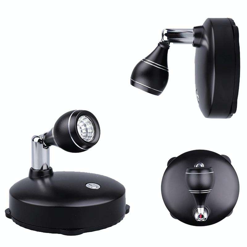 TL006-SIN Jewelry Art Exhibition USB Charging Decorative Wall-mounted LED Spotlights with Remote ...