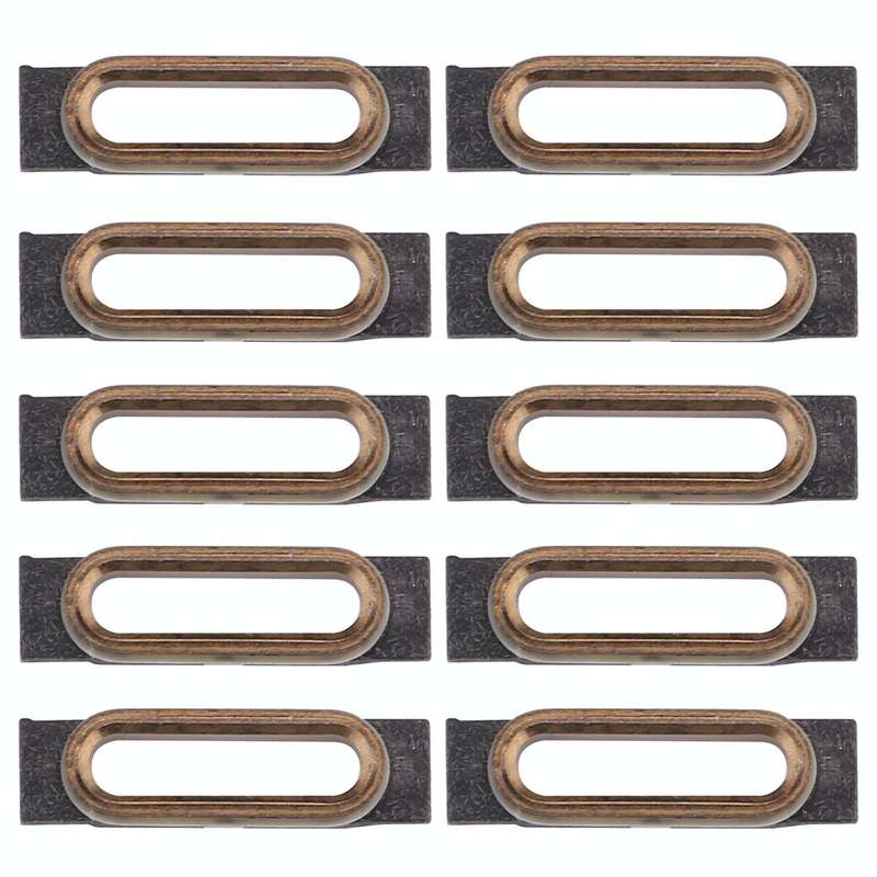 10 PCS for iPhone 7 Charging Port Retaining Brackets(Gold)