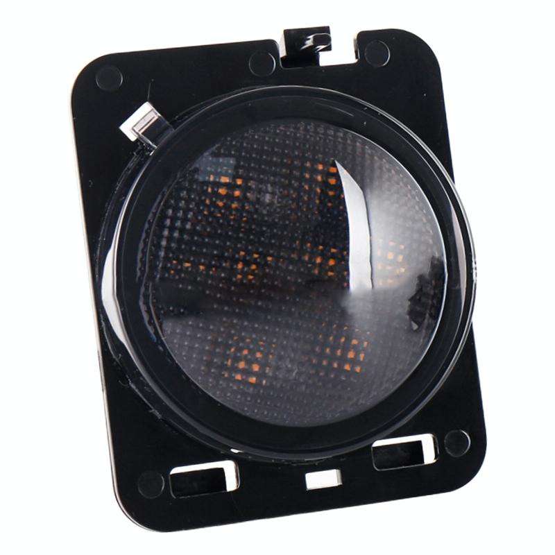 2 PCS 8W DC 12V Car SUV Refit LED Wheel Eyebrow Turn Signal for Jeep Wrangler JK 07-17, Specifica...