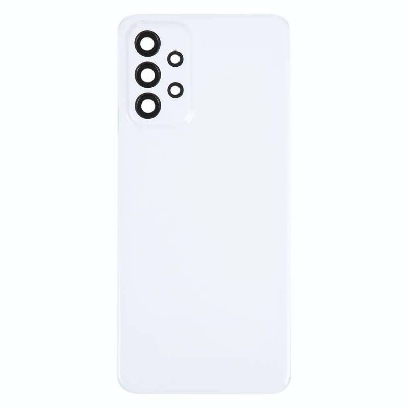 For Samsung Galaxy A23 4G SM-A235F Original Battery Back Cover with Camera Lens Cover(White)