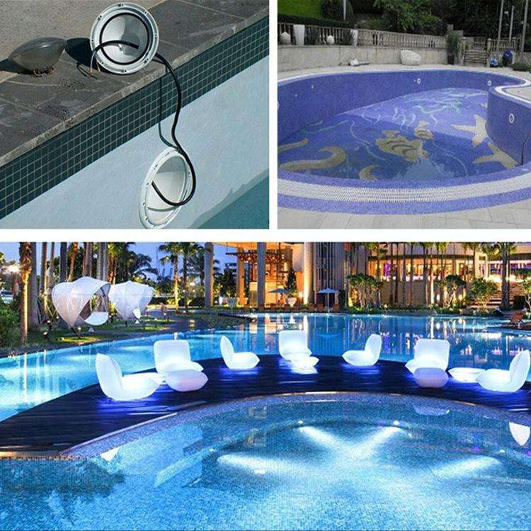 9W LED Recessed Swimming Pool Light Underwater Light Source(Colorful Light)