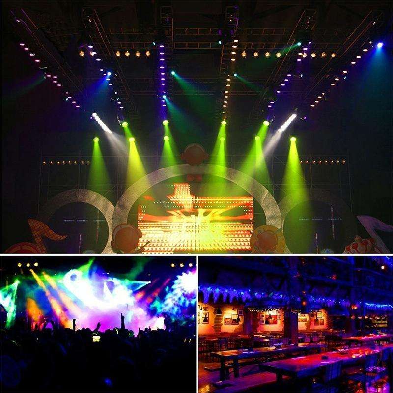 36W 36 LEDs DMX512 RGB LED PAR Light with Remote Control, Strobe + Sound Control + Self-propelled...