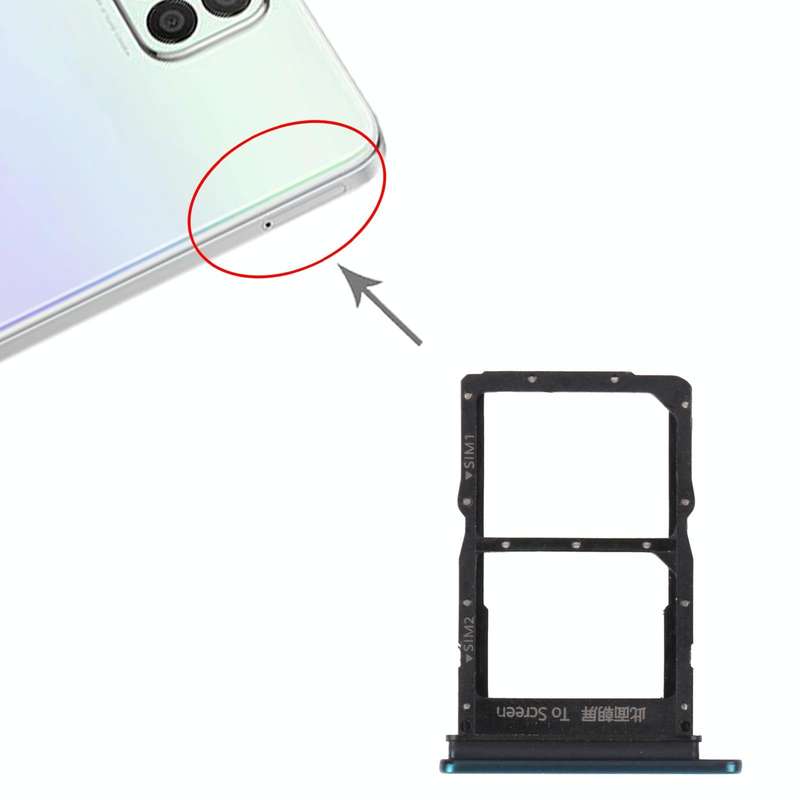 SIM Card Tray + SIM Card Tray for Huawei Nova 8 SE (Green)