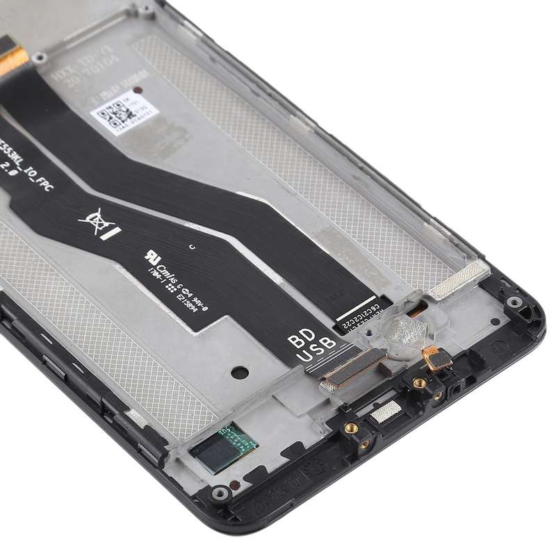 OEM LCD Screen for Asus Zenfone 3 Zoom ZE553KL Digitizer Full Assembly with FrameBlack)