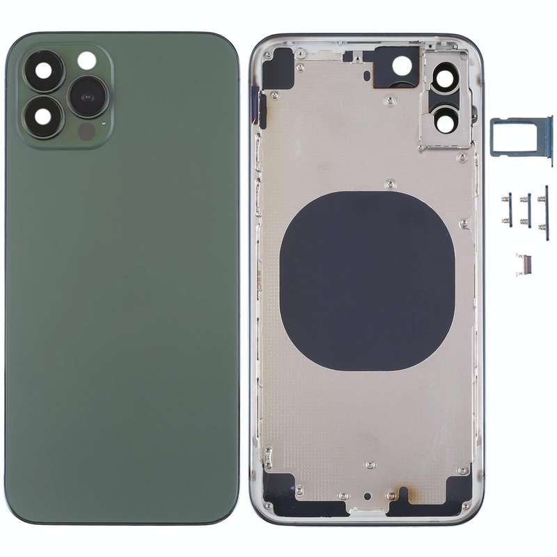 Back Housing Cover with Appearance Imitation of iP13 Pro for iPhone X(Green)