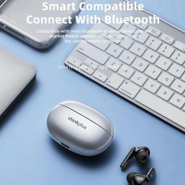 Lenovo XT88 Bluetooth 5.3 HiFi Sound Wireless Bluetooth Earphone (White)