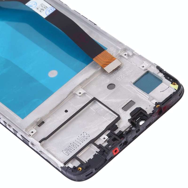 OEM LCD Screen for Huawei Honor 8C Digitizer Full Assembly with Frame (Black)