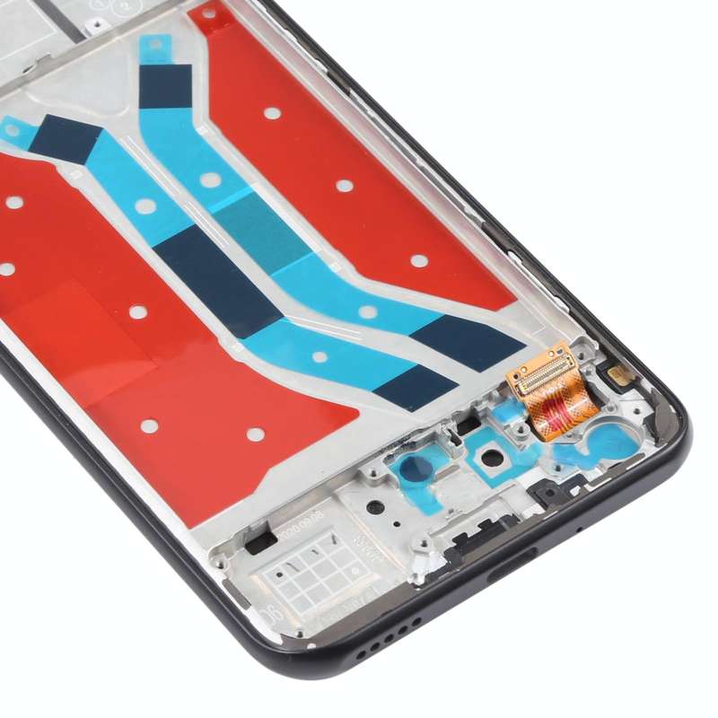 OEM LCD Screen for Huawei Y8p Digitizer Full Assembly with Frame (Black)